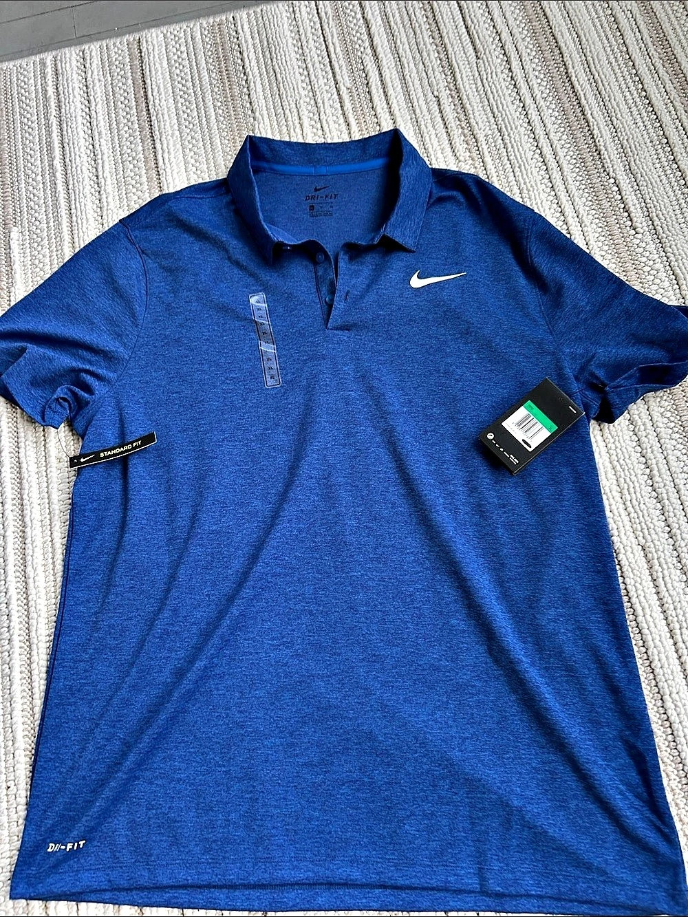 Nike Golf Dri-FIT Polo AO9704-480 Men's Blue XL